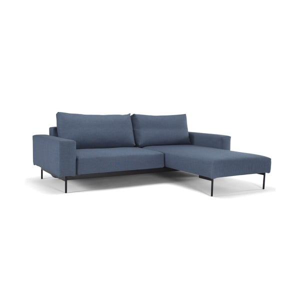 Niebieska sofa rozkładana Innovation Bragi