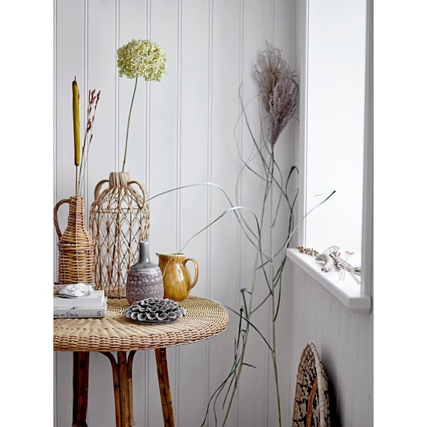 Żółty dzbanek z kamionki Bloomingville Rani, 1,2 l-image-1