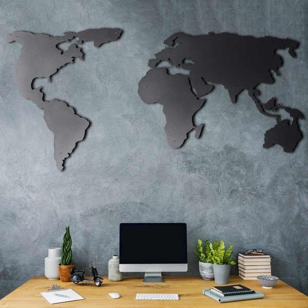 Mapa ścienna 120x60 cm Silhouette – Bystag-image-4