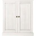 Biała szafka z litego drewna sosnowego 100x34 cm Mille – Støraa