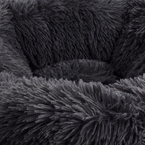 Ciemnoszare legowisko dla psów ø 75 cm – Love Story-image-4