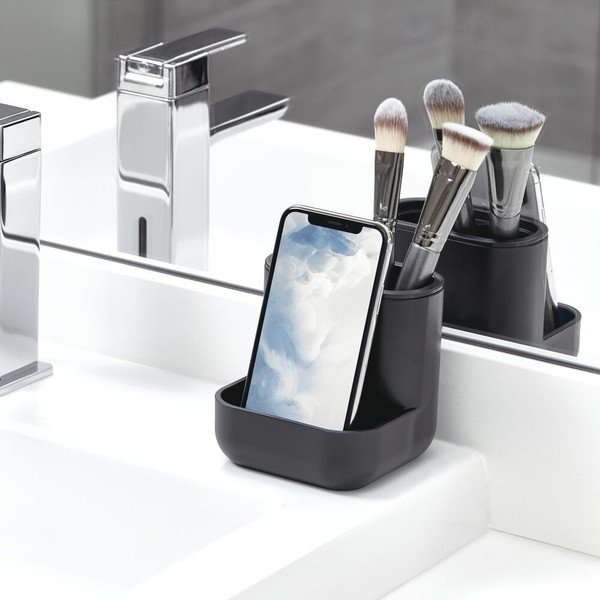 Czarny organizer na kosmetyki iDesign Cade-image-2