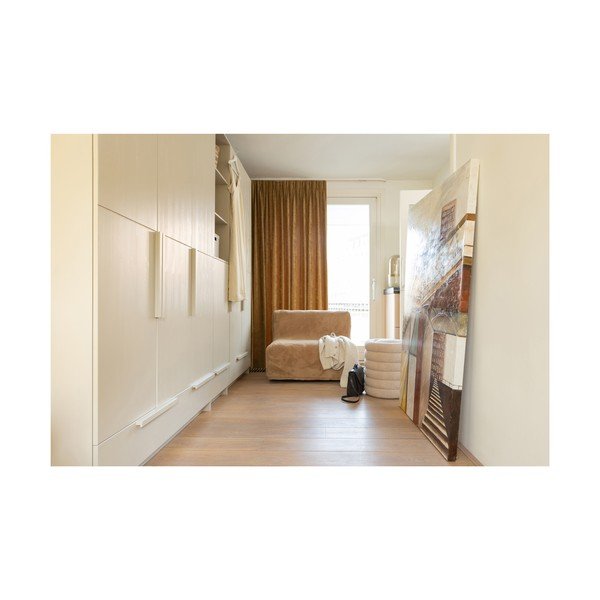 Kremowa szafa modułowa z litego drewna sosnowego 142x215 cm Pure – WOOOD-image-1