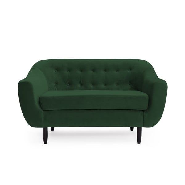 Zielona sofa 2-osobowa Vivonita Laurel Emerald