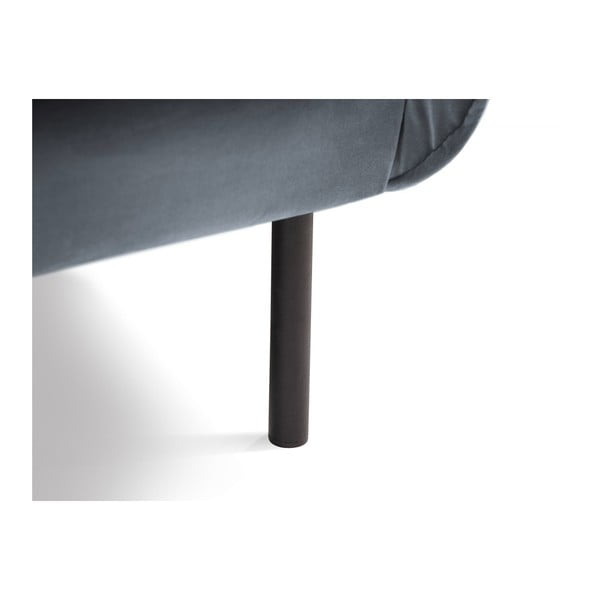 Szary aksamitny fotel Cosmopolitan Design Vienna-image-4