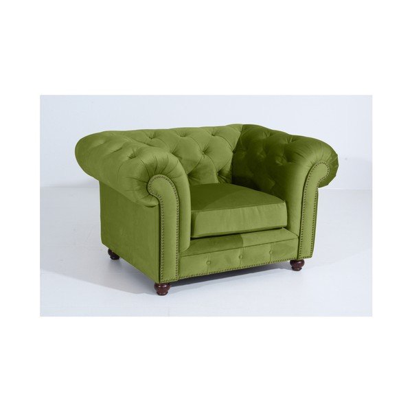 Zielony fotel Max Winzer Orleans Velvet-image-4