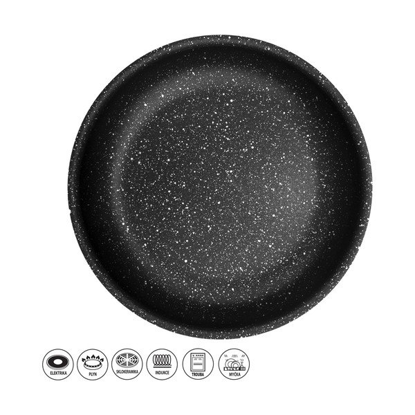 Patelnia aluminiowa ø 28 cm Grande Combi – Orion-image-1