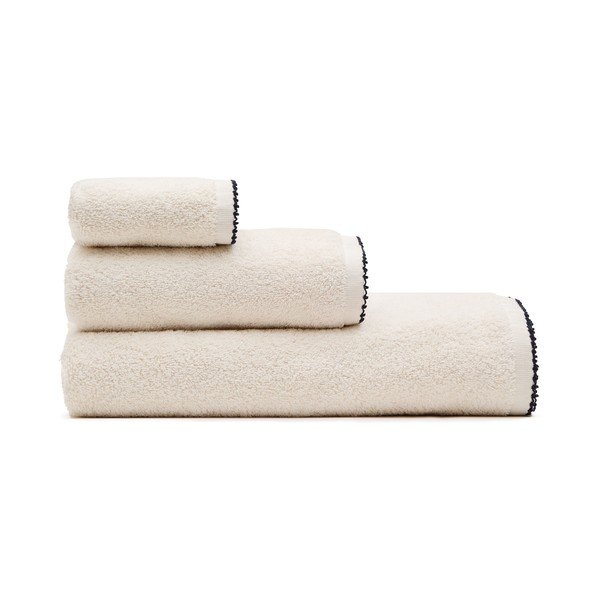 Beżowy bawełniany ręcznik kąpielowy frotte 90x150 cm Sinami – Kave Home-image-2