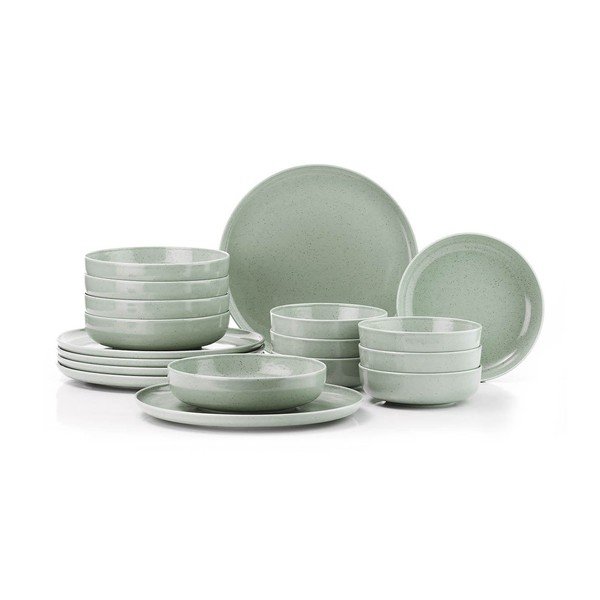 Zestaw talerzy z porcelany 18 szt. – Hermia