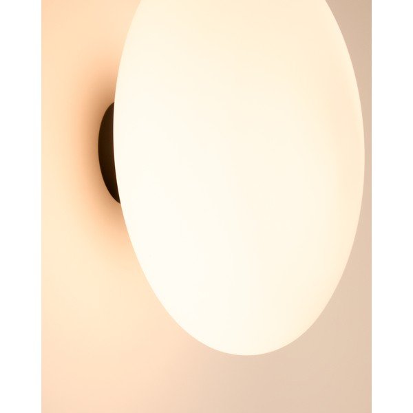 Kinkiet w biało-srebrnym kolorze ø 26 cm Bamila – Kave Home-image-4