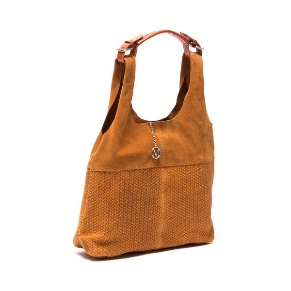 Skórzana torebka Tote 875 Cognac-image-1