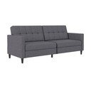 Szara rozkładana sofa 203 cm Hartford – Støraa