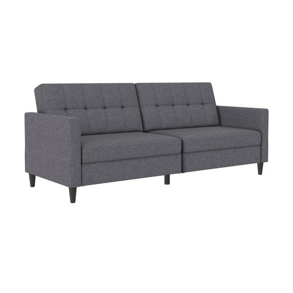 Szara rozkładana sofa 203 cm Hartford – Støraa-image-2