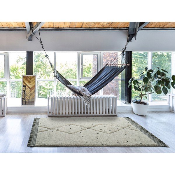 Beżowy dywan Universal Horizon Dots, 76x150 cm-image-2