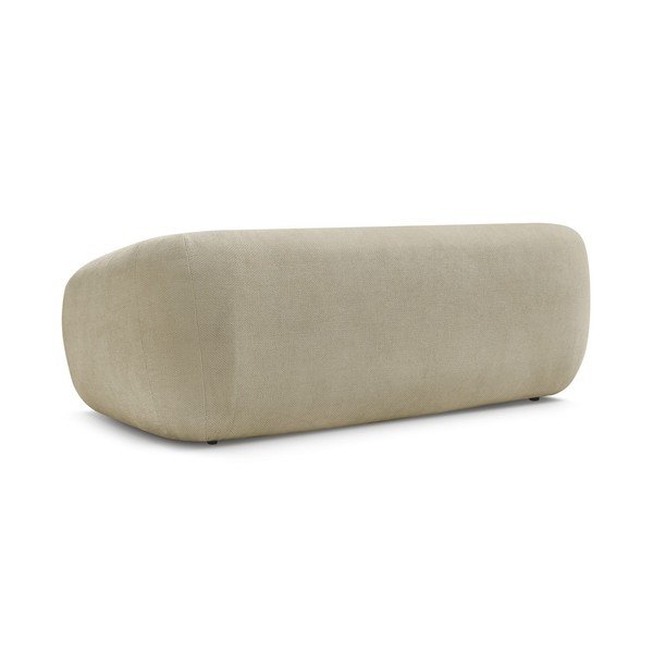 Szarobrązowa rozkładana sofa z tkaniny szenilowej 228 cm Neyo – Bobochic Paris-image-4