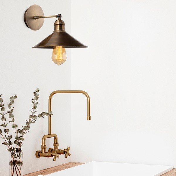 Kinkiet w kolorze złota ø 24 cm Mueno – Opviq lights-image-2