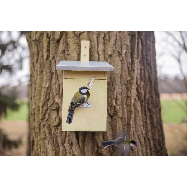 Drewniana budka dla ptaków – Esschert Design-image-4