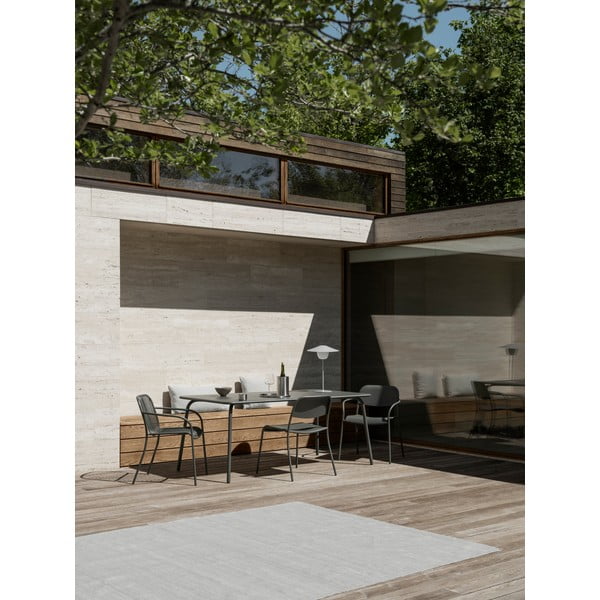 Szarobeżowy dywan odpowiedni na zewnątrz z włókien z recyklingu 200x300 cm Tendor – Blomus-image-1