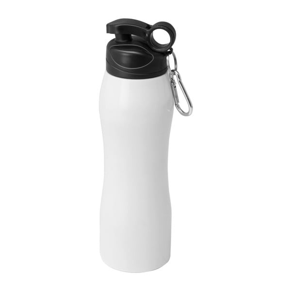 Biała butelka termiczna Worldtrotter, 750 ml