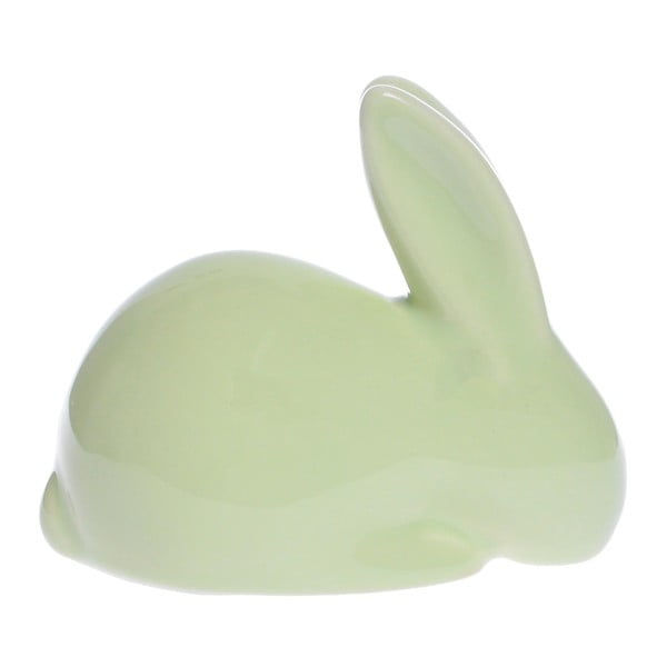 Zielony zajączek ceramiczny Ewax Cute Rabbit