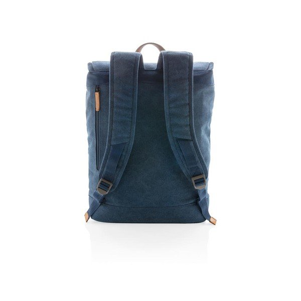 Niebieski płócienny plecak na notebook 15,6'' XD Collection , 19 l-image-2