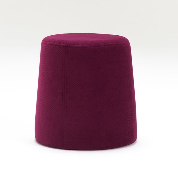 Burgundowy podnóżek Balcab Home Polly