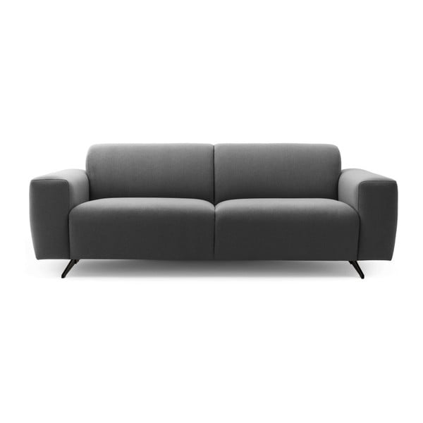 Ciemnoszara sofa 3-osobowa Mossø Tallo