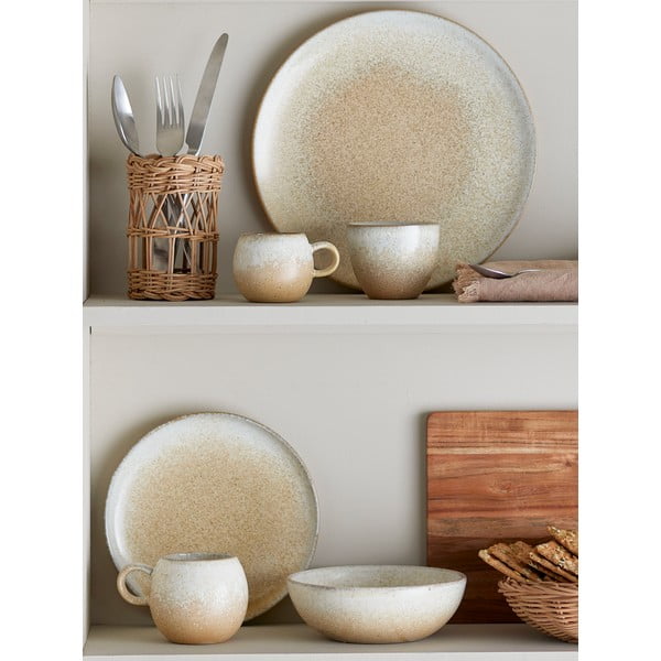 Kamionkowy zestaw talerzy 12 szt. Paula – Bloomingville-image-4