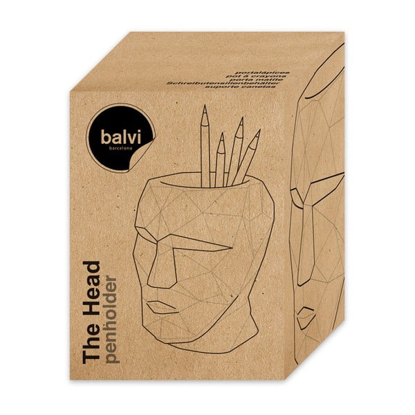 Kubek na długopisy z cementu Head – Balvi-image-3