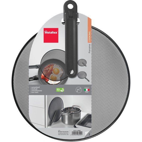 Stalowe ochronne sitko na patelnię ø 29 cm – Metaltex-image-2