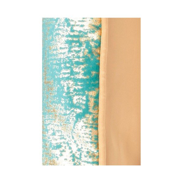 Turkusowo-beżowa dwustronna poduszka Kate Louise Muro, 45x45 cm-image-4