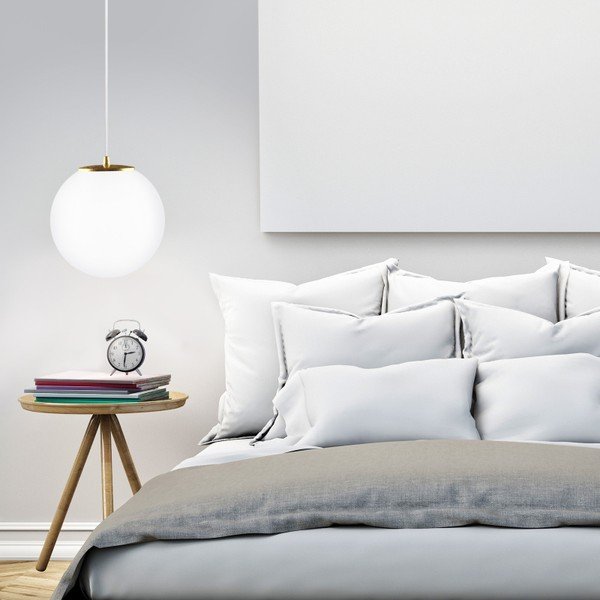 Lampa Tsuki M Elementary, opal matte/copper/white/copper-image-1