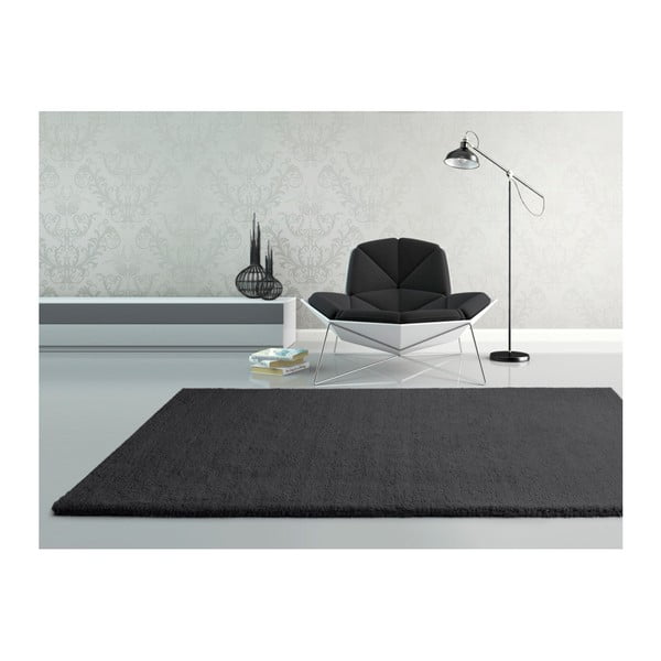 Antracytowy dywan Universal Shanghai Liso, 160x230 cm-image-1