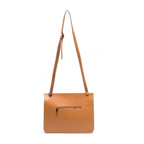 Skórzana torebka Isabella Rhea 1154 Cognac-image-1