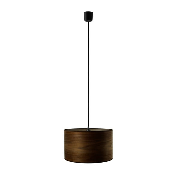 Lampa wisząca w kolorze drewna orzechowego Sotto Luce TSURI, Ø 40 cm