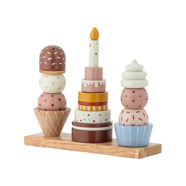 Wieża do układania z litego drewna Celebrate – Bloomingville Mini-image-3