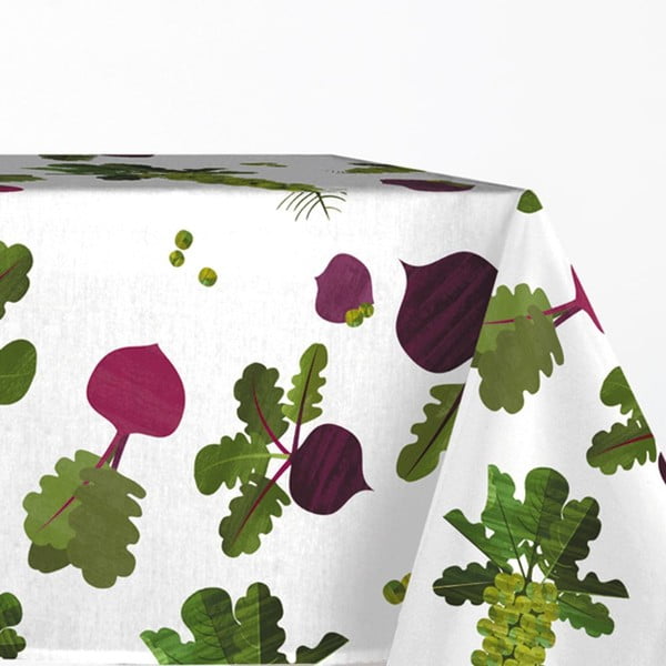 Bawełniany obrus Happy Friday Basic Greenery, 150x150 cm-image-1