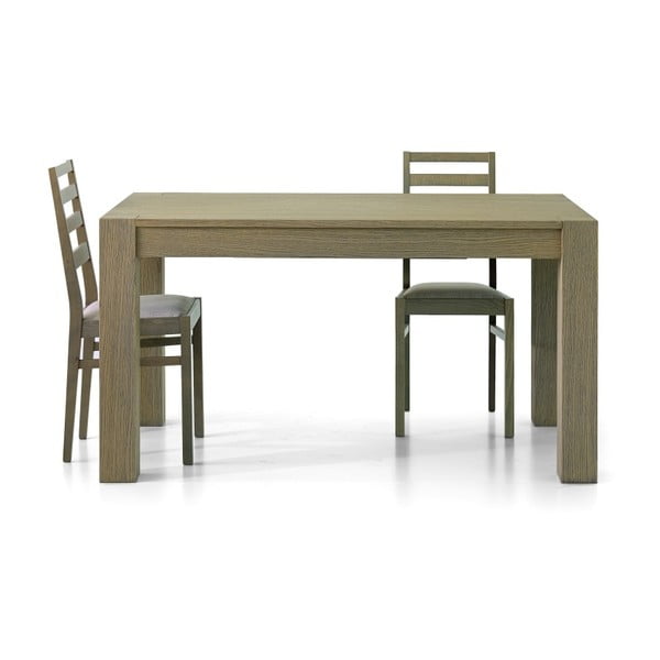 Rozkładany stół z drewna dębowego Castagnetti Dinin, 140 cm