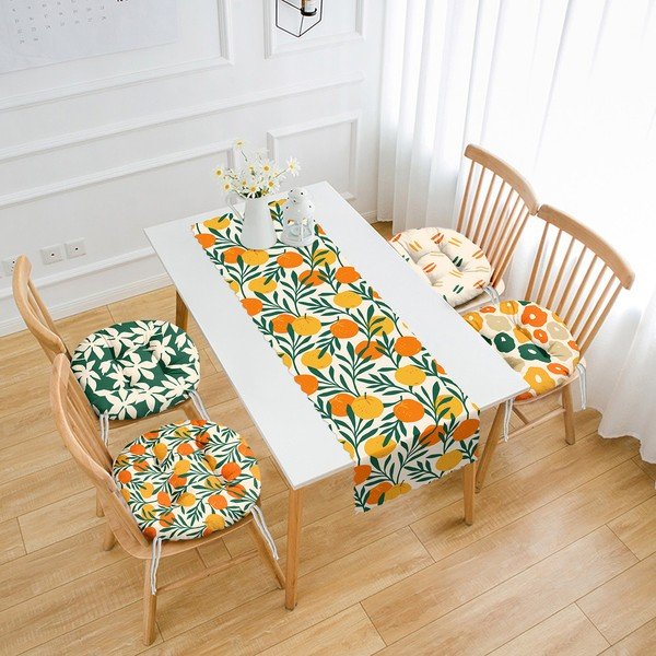 Zestaw 4 poduszek na krzesła i bieżnika 45x140 cm – Mila Home-image-1