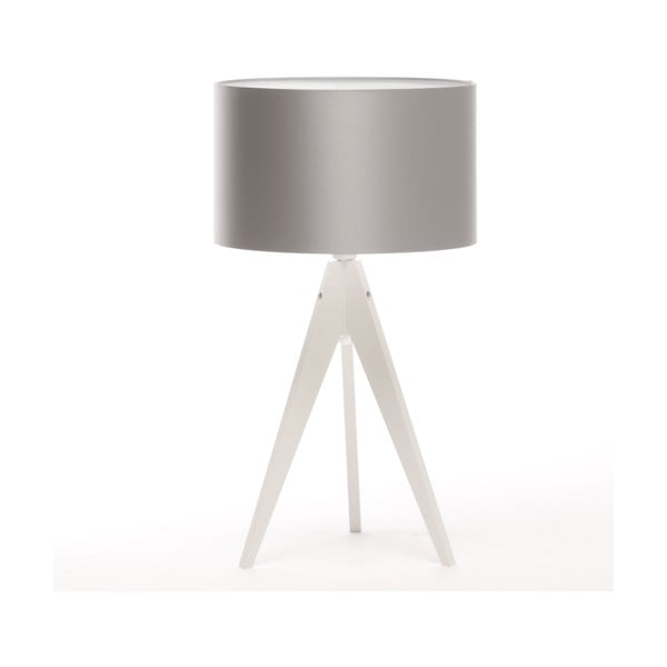Lampa stołowa Artist Silver/White, 65 cm