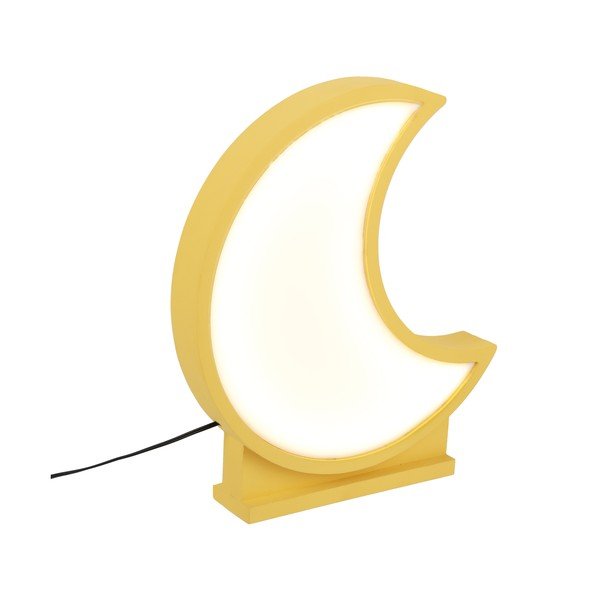 Żółta lampka dziecięca Moon – Candellux Lighting-image-4