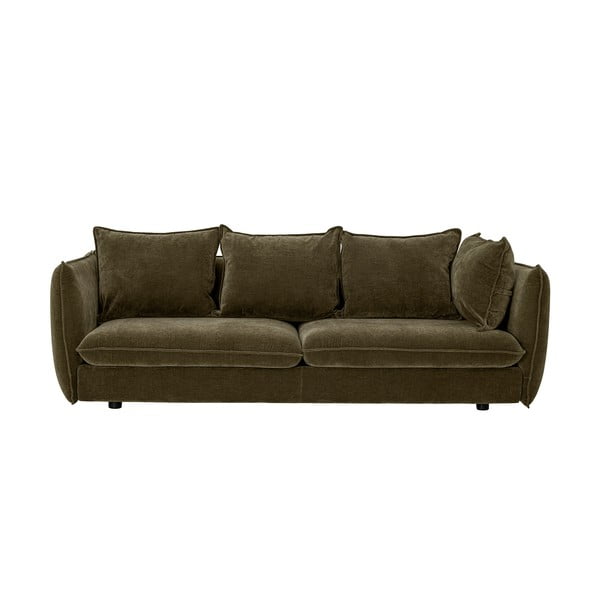Ciemnozielona sofa 228 cm Austin – Bloomingville