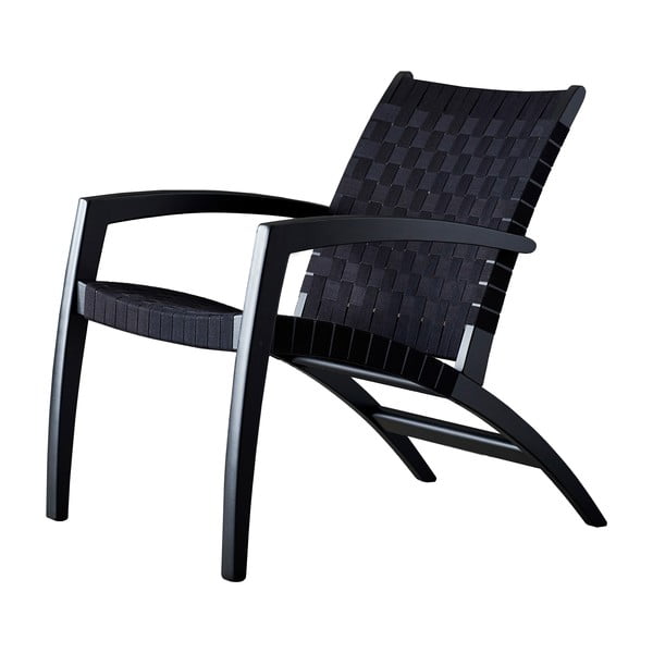 Czarny fotel z drewna dębowego Findahl by Hammel Luna-image-2