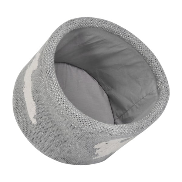 Szary bawełniany organizer Kindsgut Bunny, ø 16 cm-image-2