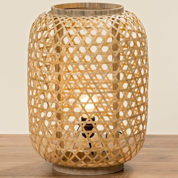 Lampa bambusowa Boltze Globo, ⌀ 34 cm