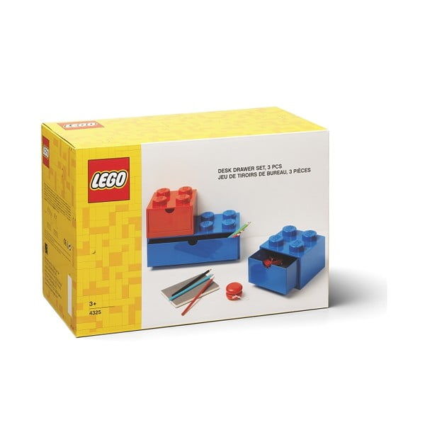 Plastikowe pojemniki dla dzieci zestaw 3 szt. Multi-Pack – LEGO®-image-2