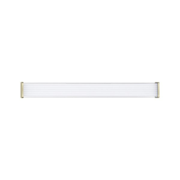 Metalowy kinkiet LED w kolorze matowego złota Misty – Nova Luce
