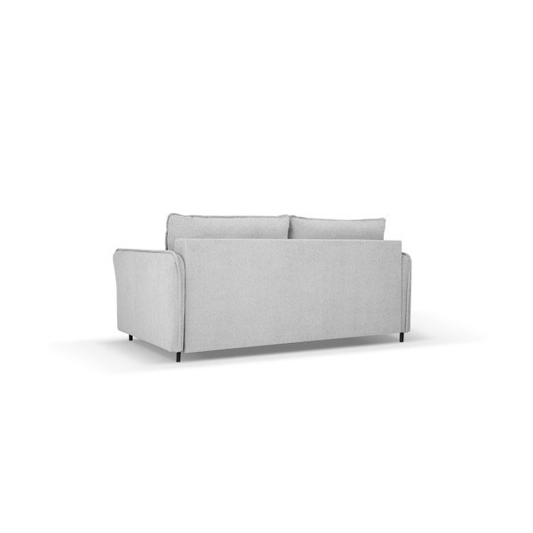 Jasnoszara rozkładana sofa 166 cm Dalida – Micadoni Home-image-4