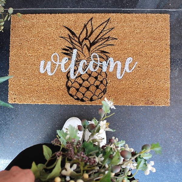 Wycieraczka Doormat Ananas Welcome, 70x40 cm