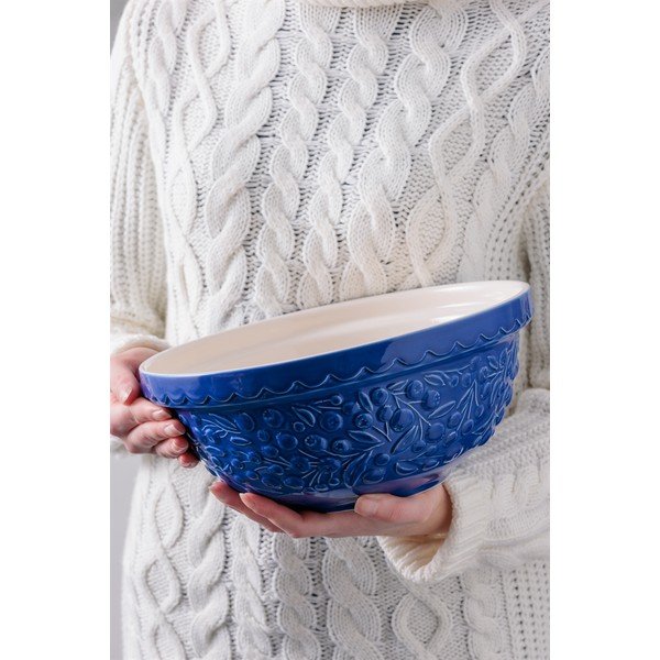 Niebieska kamionkowa misa ø 26 cm Fruits Blueberry – Mason Cash-image-2